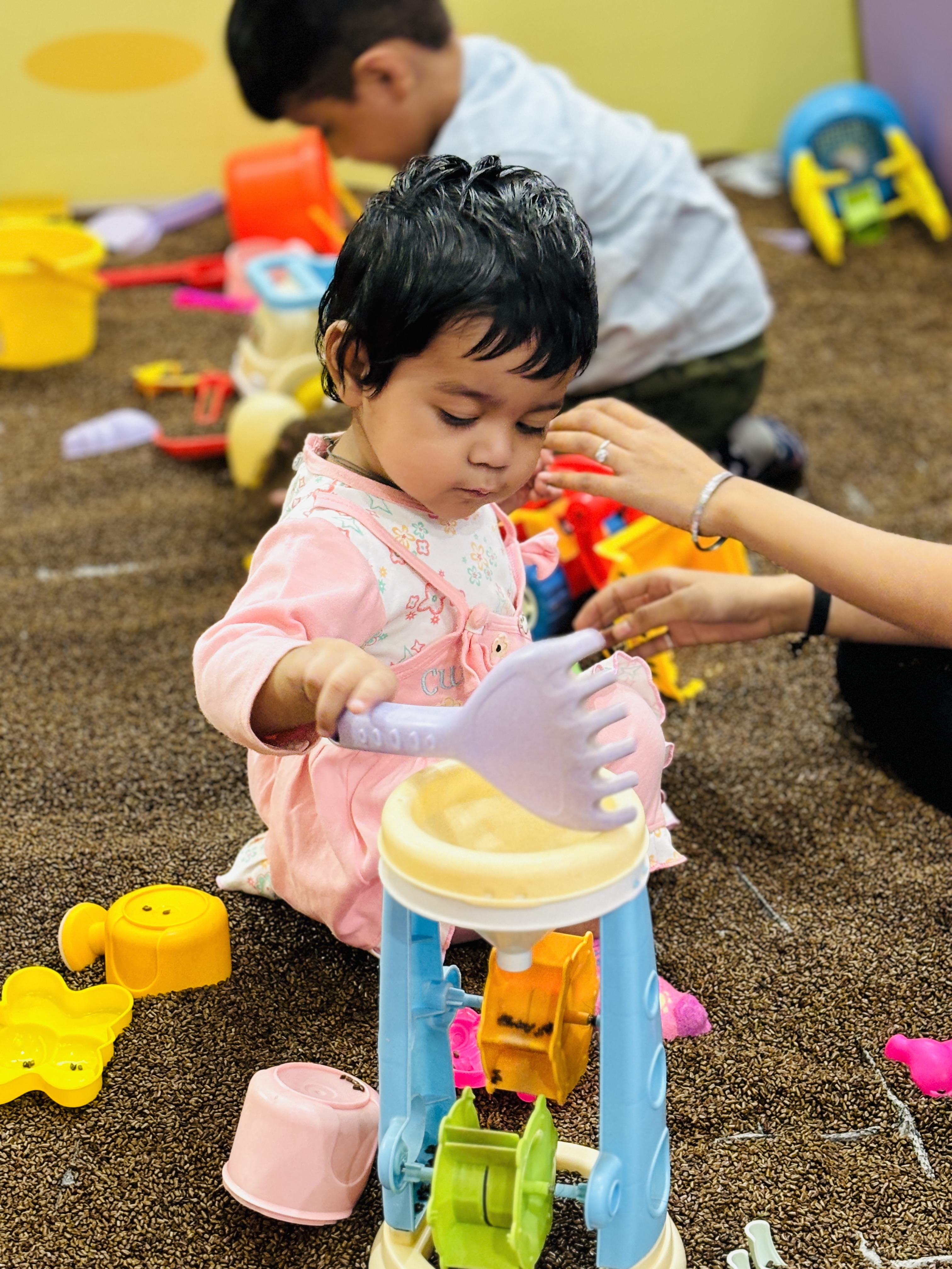Kids playing at WigglyWorld